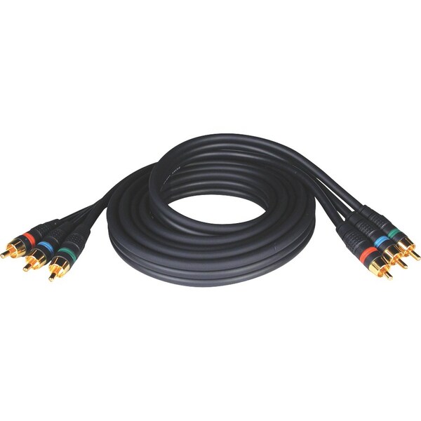 Tripp Lite Audio Cable, Composite Gold, 3xRCA, M/M, 6ft A008-006 - main