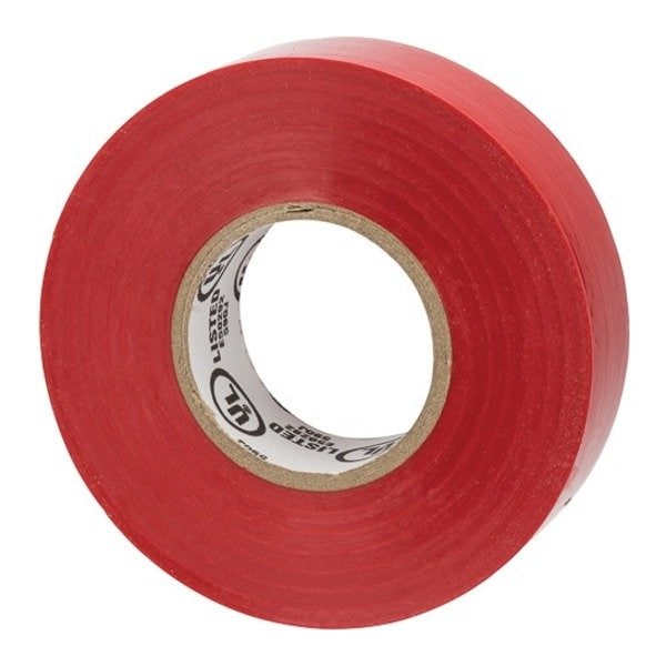 Warriorwrap Electrical Tape, Vinyl, 7 mil, Red WW-716-RD - main