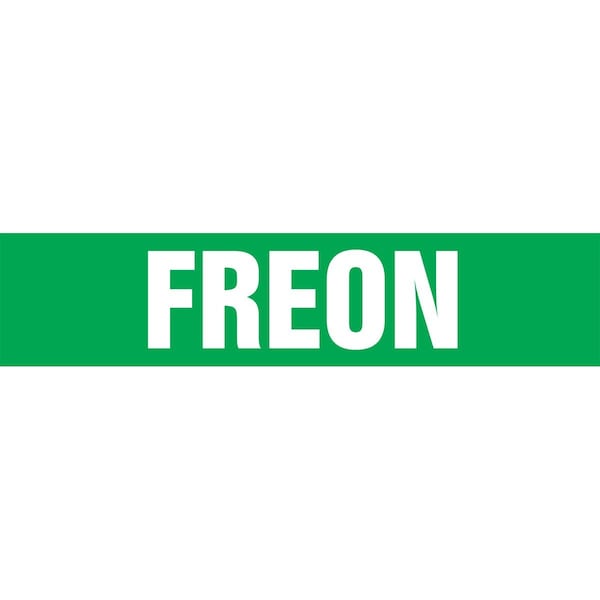 Accuform ASME ANSI PIPE MARKER FREON RPK329STC - main