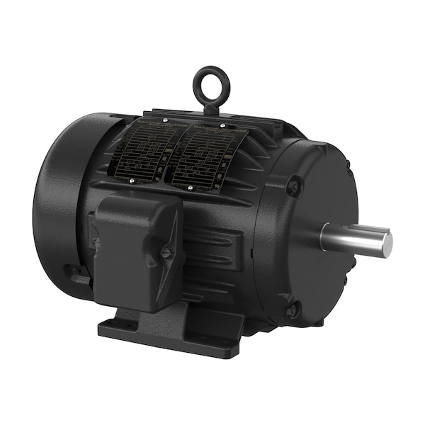 Baldor-Reliance 5 HP, 3600 RPM, Three Phase, 208-230/460V, 60HZ, TEFC, 184T, F1 XT3052T - main