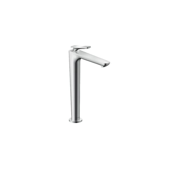 Axor Citterio C Single-Hole Faucet 250 CoolStart with Pop-Up Drain-Cubic Cut, 1.2 GPM in Chrome 49051001 - main