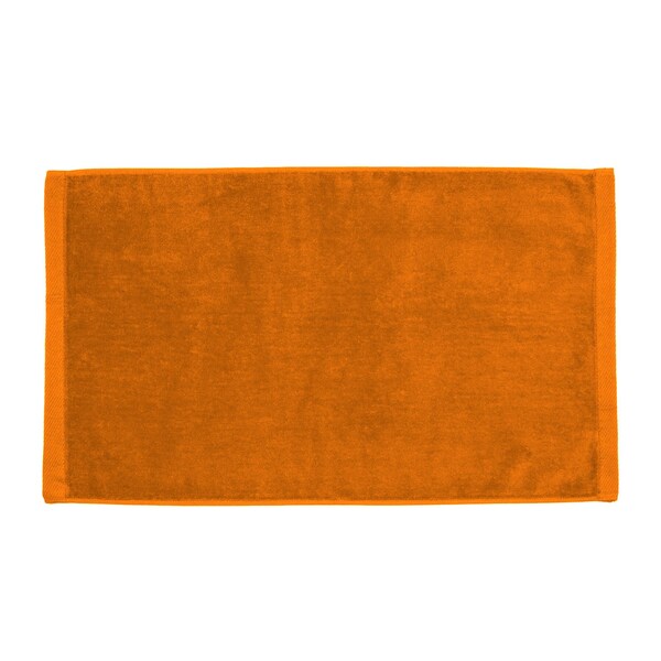 Towelsoft Premium Velour Hand Face Sports Towel 16 inch x26 inch Orange HandTowel-GV1201-ORG - main