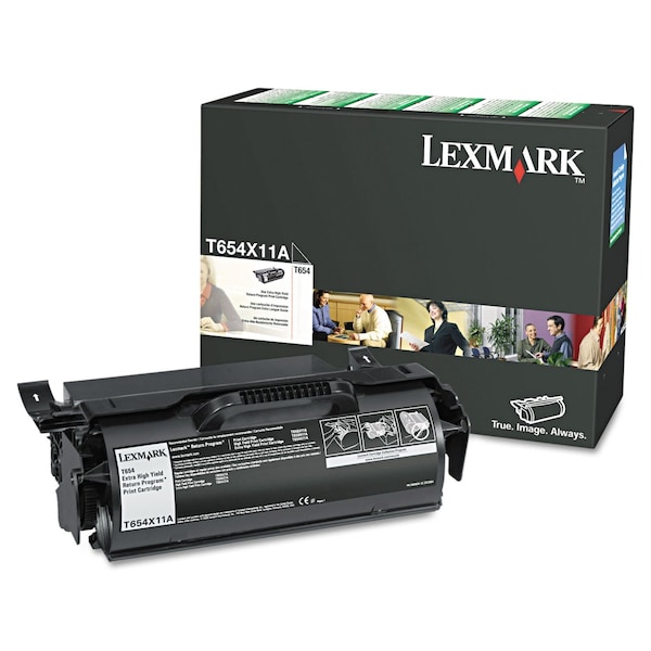 Lexmark Toner Cartridge, 36000 Page-Yield, Black T654X11A - main