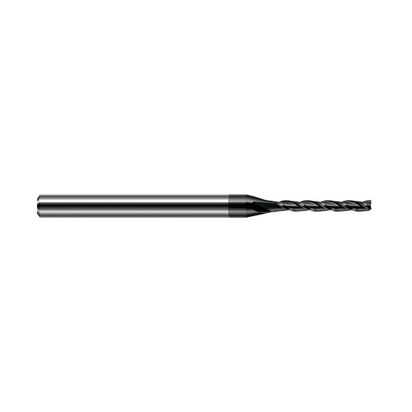 Harvey Tool 0.1250in (1/8) Cutter DIA x 0.8750in (7/8) L of Cut Carbide Square End Mill, 3 Flutes 898008-C4 - main