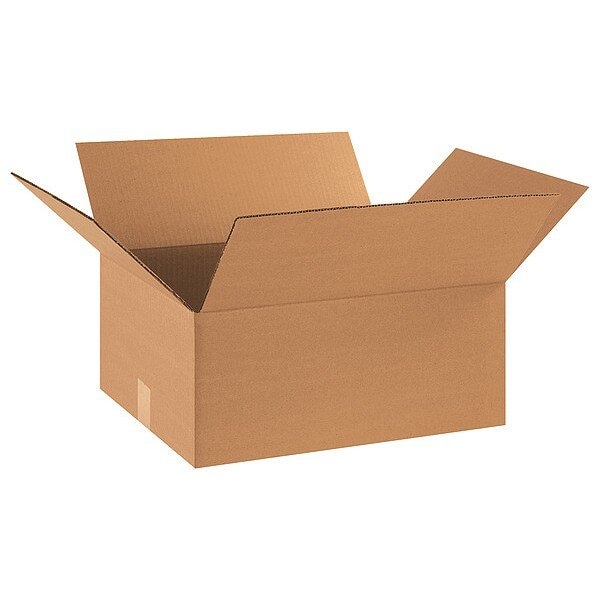 Ai Packaging 18 in x 14 in x 8 in Shipping Box, Kraft, Corrugate, Single Wall, 32 ECT, 20PK 18148 - main