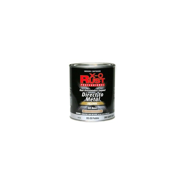 True Value Premium Oil Base Paint, Gloss, Pebble, Interior/Exterior, 1-Qt. XO26-QT - main
