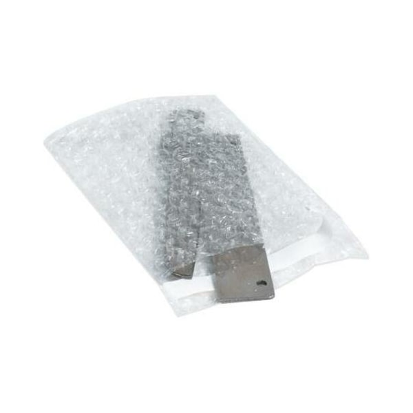 Partners Brand Self-Seal Bubble Pouches, 5" x 6", Clear, PK450 BOB56 - main