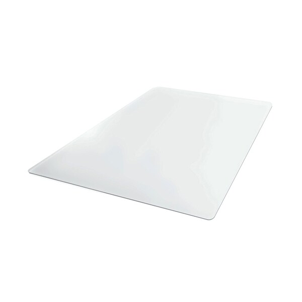 Floortex Ecotex BioPVC Eco Friendly Carbon Neutral PVC Chair Mat for Hard Floors - 45" x 53" NRCMFLFS0003 - main