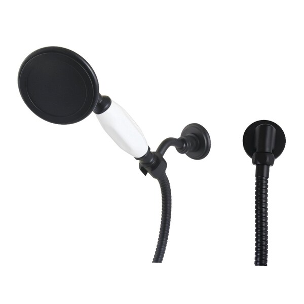 Kingston Brass Hand Shower Kit, Matte Black KX10200BE - main