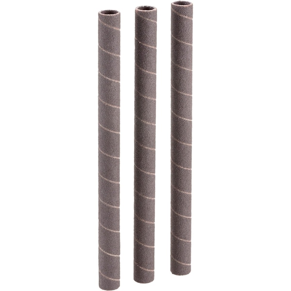 Woodstock 3/8" Dia. x 6" A/O Hard Sanding Sleeve, 120 Grit, 3PK D1408 - main