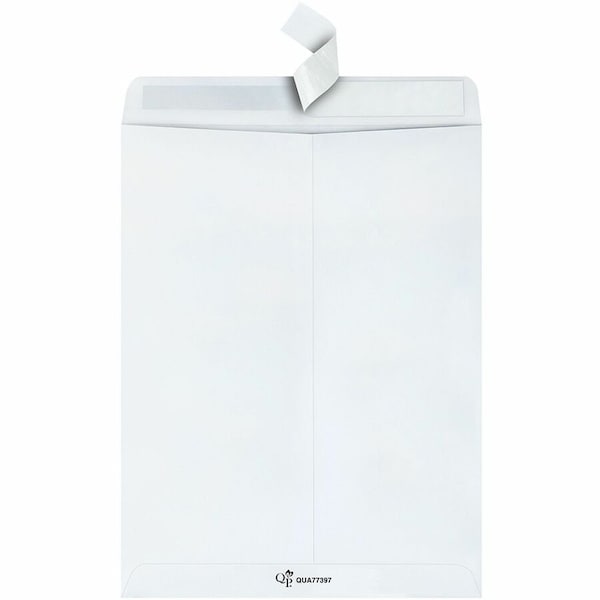 Quality Park No-Tear Envelope, White, Poly, PK100 QUA77397 - main
