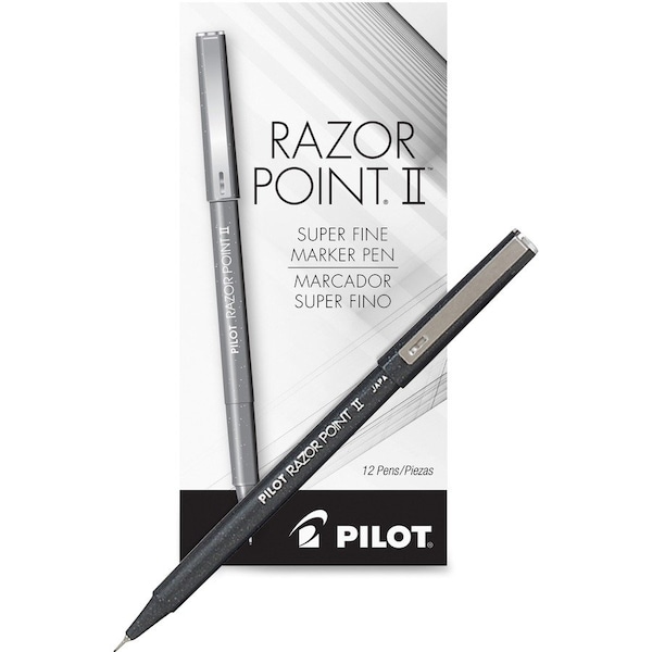 Pilot MARKER, RAZOR POINT II, BK 11009 - main