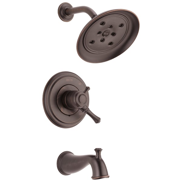 Delta Cassidy Monitor 17 Series H2OKinetic Tub & Shower Trim T17497-RB - main
