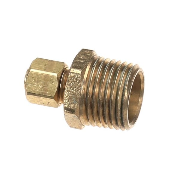 Jackson Fitting, Compression, 1/2in NPT x 1/4in Tube Drilled 5700-004-36-74 - main