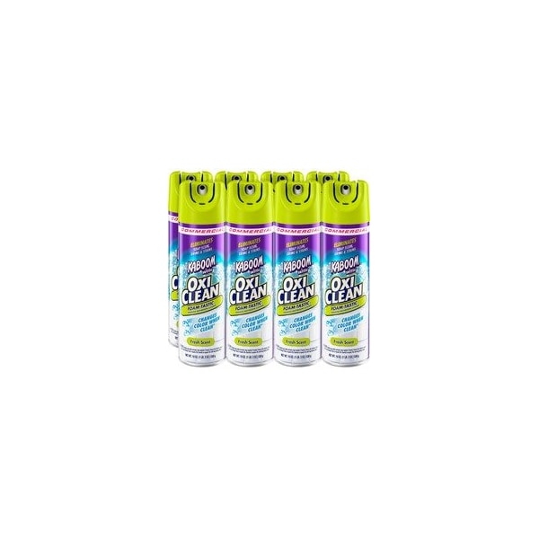Kaboom Foam-Tastic Bathroom Cleaner, For Multi Surface, Ready-To-Use, 19 oz (1.19 lb), Fresh Scent , 8PK 5703700071 - main