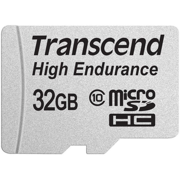 Transcend Information Transcend High Endurance 32 GB Class 10 microSDHC - 21 MB/s Read - 20 MB/s Write TS32GUSDHC10V - main