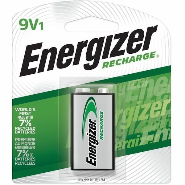 Energizer Precharged Recharg Battery, 9V, NiMh NH22NBP - main