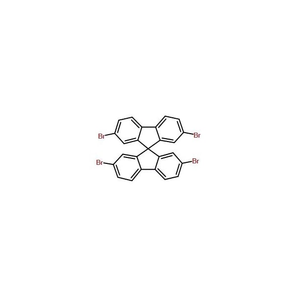 Ak Scientific 2, 2', 7, 7'-Tetrabromo-9, 9'-spirobifluorene (5g), CAS 128055-74-3 X4126-5g - main