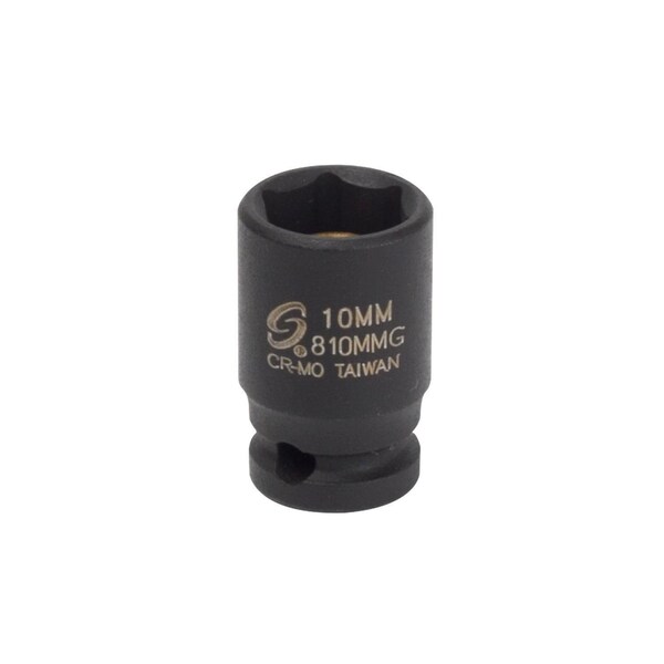 Sunex 1/4 in Drive 10Mm Magnetic Impact Socket 810MMG - main