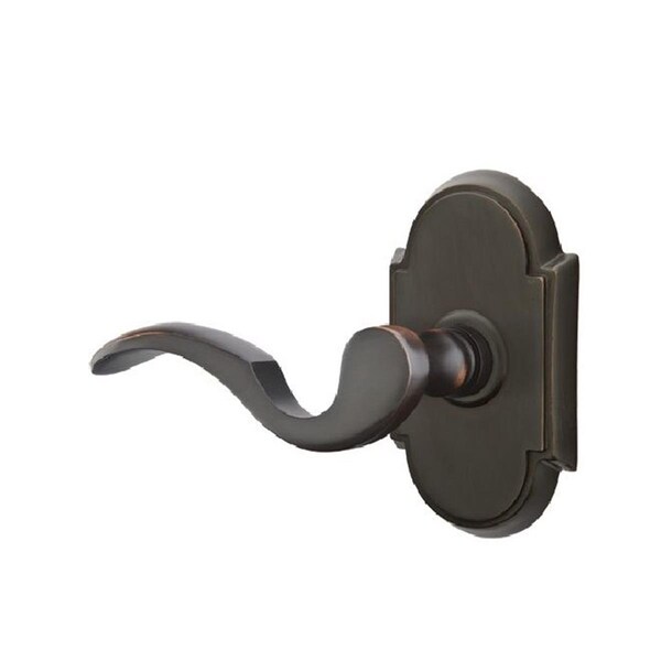 Patioplus Cortina Lever Left Hand Passage with No. 8 Style Rose, Oil Rubbed Bronze PA1635120 - main