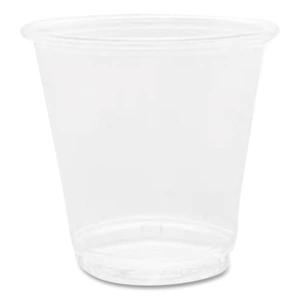 Karat PET Plastic Cups, 3 oz, Clear, 2500PK C-KC3 - main