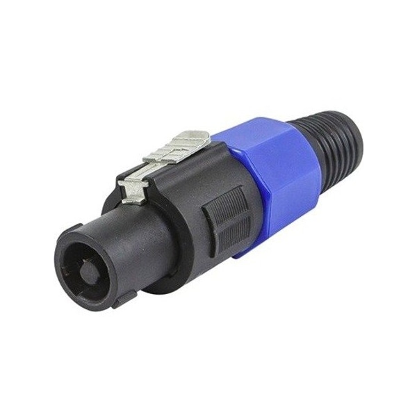 Monoprice 2-pole NL4 Female Speaker Twist Connector - 1 x SpeakOn Audio Female - Black 601500 - main