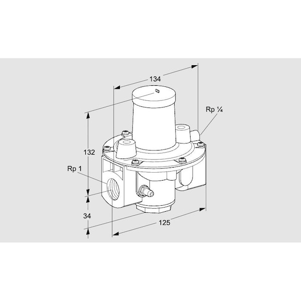 Honeywell Kromschroder REG, GDJ 25R04 4 KS03155038 - main
