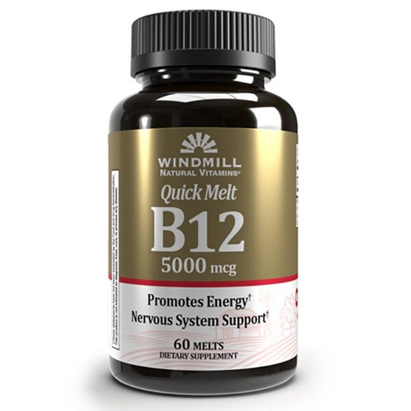 Windmill Vitamin B-12, 5000mcg, 60PK 03504600467 - main