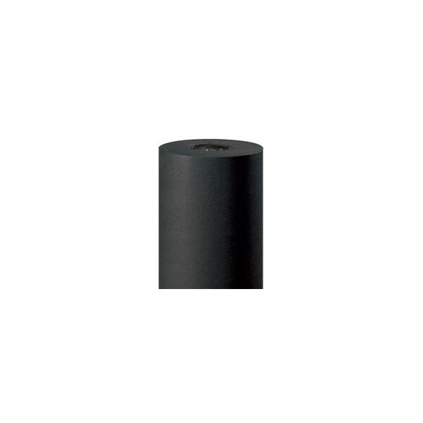 Bubblefast 24'' - 50 lb. Black Kraft Paper Rolls BFKP2450BK - main