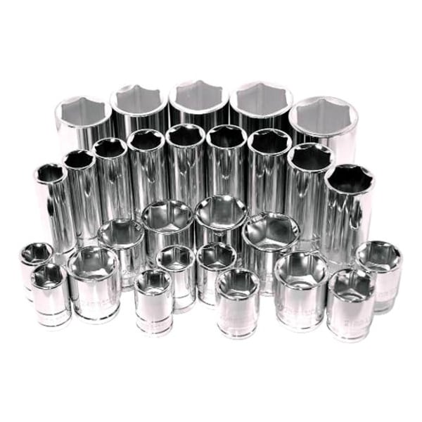 K-Tool International 1/2 in Drive, 18mm Metric, Socket, 6 Points, 1/2 in. Dr, 18mm Hex KTI-28118 - main