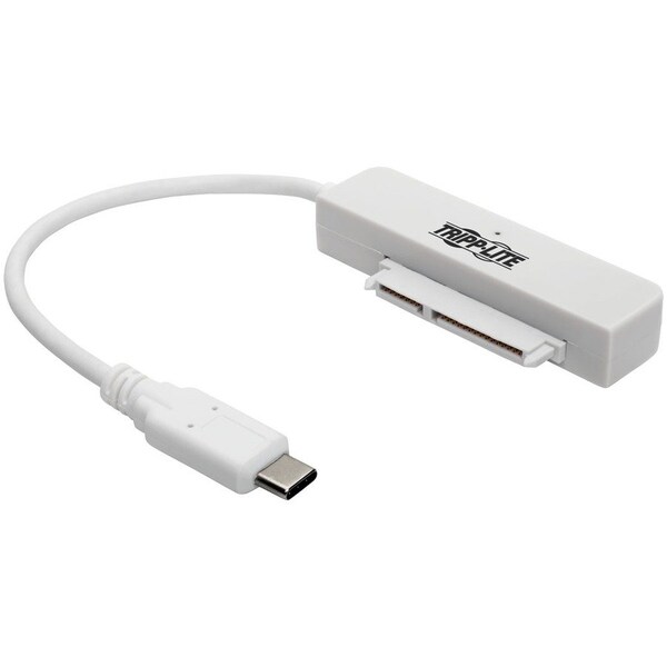 Tripp Lite series U438-06N-G1-W USB 3.1 Gen 1 to SATA III Adapter Cable, White U438-06N-G1-W - main