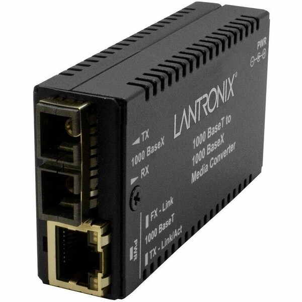 Transition Networks MINI 1000BASET TO 1000BASESX SC SM 10KM 3.3V W/NA M/GE-T-LX-01-NA - main