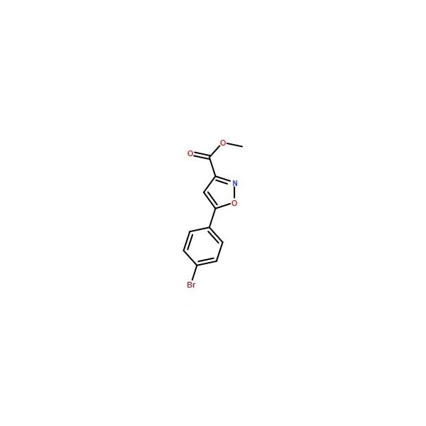 Ak Scientific Methyl 5-(4-bromophenyl)isoxazole-3-carboxylate (1g), CAS 517870-15-4 7096AJ-1g - main