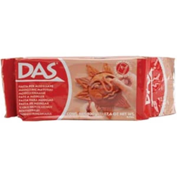 Prang 452949 Das Air Dry Clay 17.6 Ounces-Terra Cotta 387100 - main
