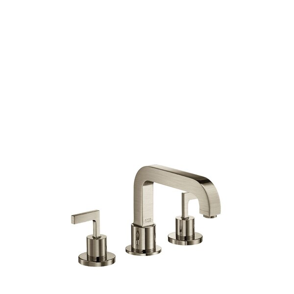 Axor Citterio 3-Hole Roman Tub Set Trim- Lever Handles in Brushed Nickel 39431821 - main
