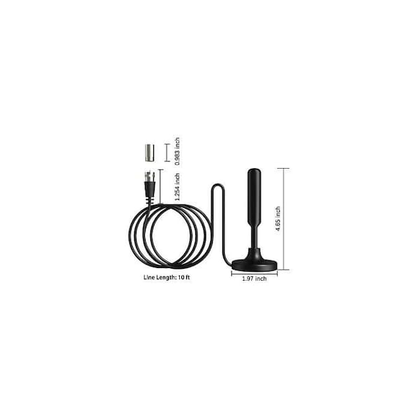 Sanoxy 300 Miles Upgraded TV Antenna Digital HD Antenna Indoor HDTV 1080P 4K Long Range SNX-PP-195329190115 - main