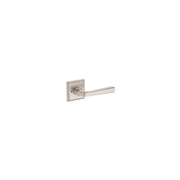Baldwin Residential Door Levers Privacy Right Hand Satin Nickel PVKINTSR150 - main