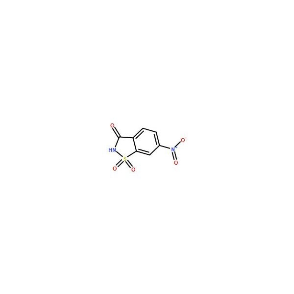 Ak Scientific 6-Nitro-1, 2-benzisothiazolin-3-one-1, 1-dioxide (1g), CAS 22952-24-5 K497-1g - main