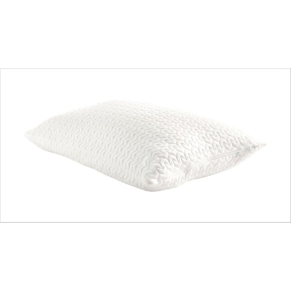 Homeroots Rayon Gel Memory Foam Medium King Size Bed Pillow 523835 - main