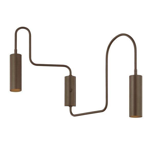 Troy Lighting Lark 2 Light Wall Sconce, Bronze, 21 In x 20.25 In B3220-BRZ - main