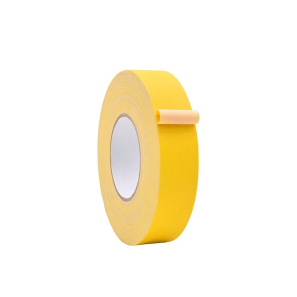 Wod Tape GTC12 Gaffer Tape Low Gloss Finish Film 1.5 in. X 60 ft. Yellow, 32PK WOD GTC12-01500-32-60-YEL - main