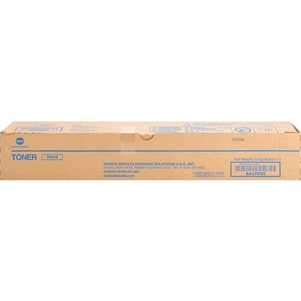 Konica/Minolta-Strategic KONICA MINOLTA TN516 BLACK TONER FOR USE IN BIZHUB 458E 558E 658E ESTIMATED YIEL AAJ7030 - main