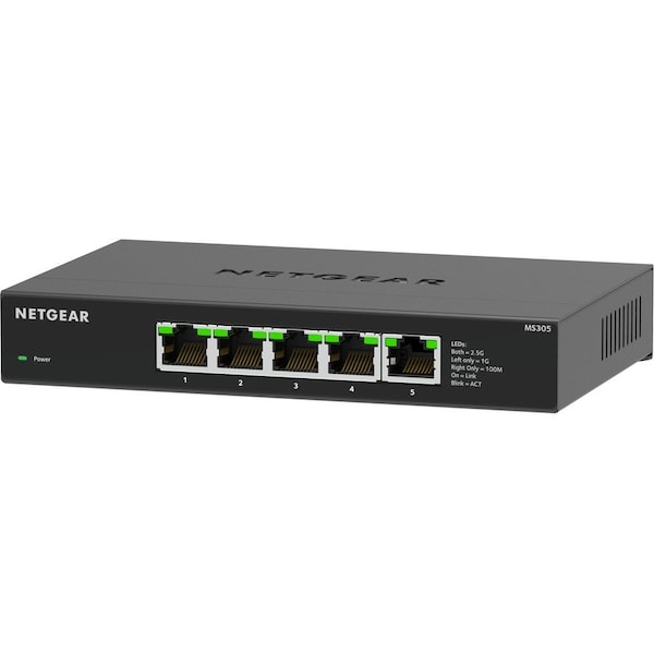 Netgear 5 Port Multi Gig Unmgd Switch MS305100NAS - main