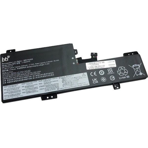 Battery Technology BTI L19M3PF8 Battery - For Notebook - Battery Rechargeable - 3730 mAh - 42 Wh - 11.25 V L19M3PF8-BTI - main