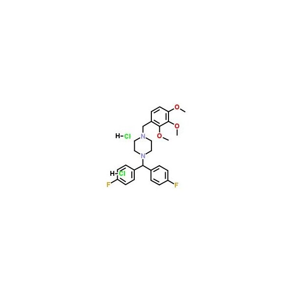 Ak Scientific Lomerizine Dihydrochloride (25mg), CAS 101477-54-7 H763-25mg - main