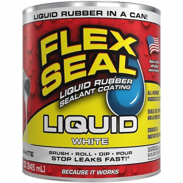 Flex Seal Liquid White 32 oz, 6PK LFSWHTR32 - main