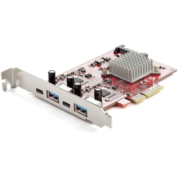Startech.Com 4PORT USB PCIE CARD 10GBPS USB 3.1 2C/2A PEXUSB312A2C2V - main