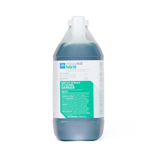 Medline Micro-Kill NQ10 Disinfectant, 0.5 gal., 4/Case, 4PK EVSCHEM100N - main