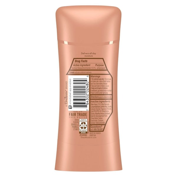Shea Moisture Nourish Antiperspirant Deodorant Stick, 2.6 Ounce, 12PK 69777829 - main