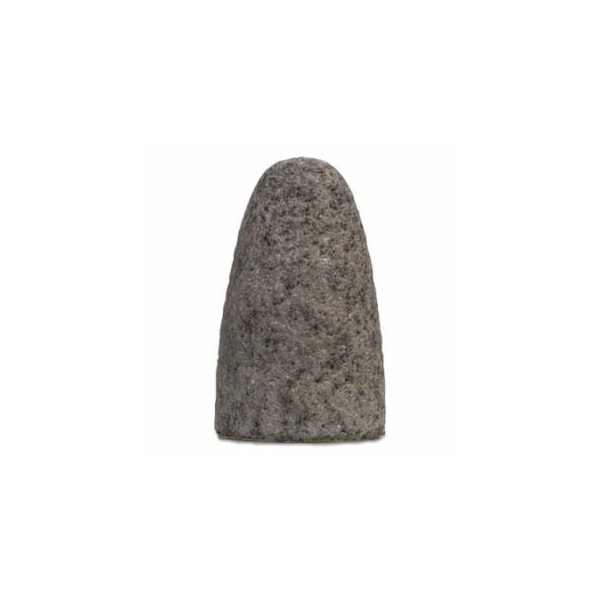 Norton Co Type 16 Gemini Cone, 2 3/4 in D, 3 1/2in Thick, 5/8-11 Arbor, 24 Grit Alum Oxide 547-61463622387 - main